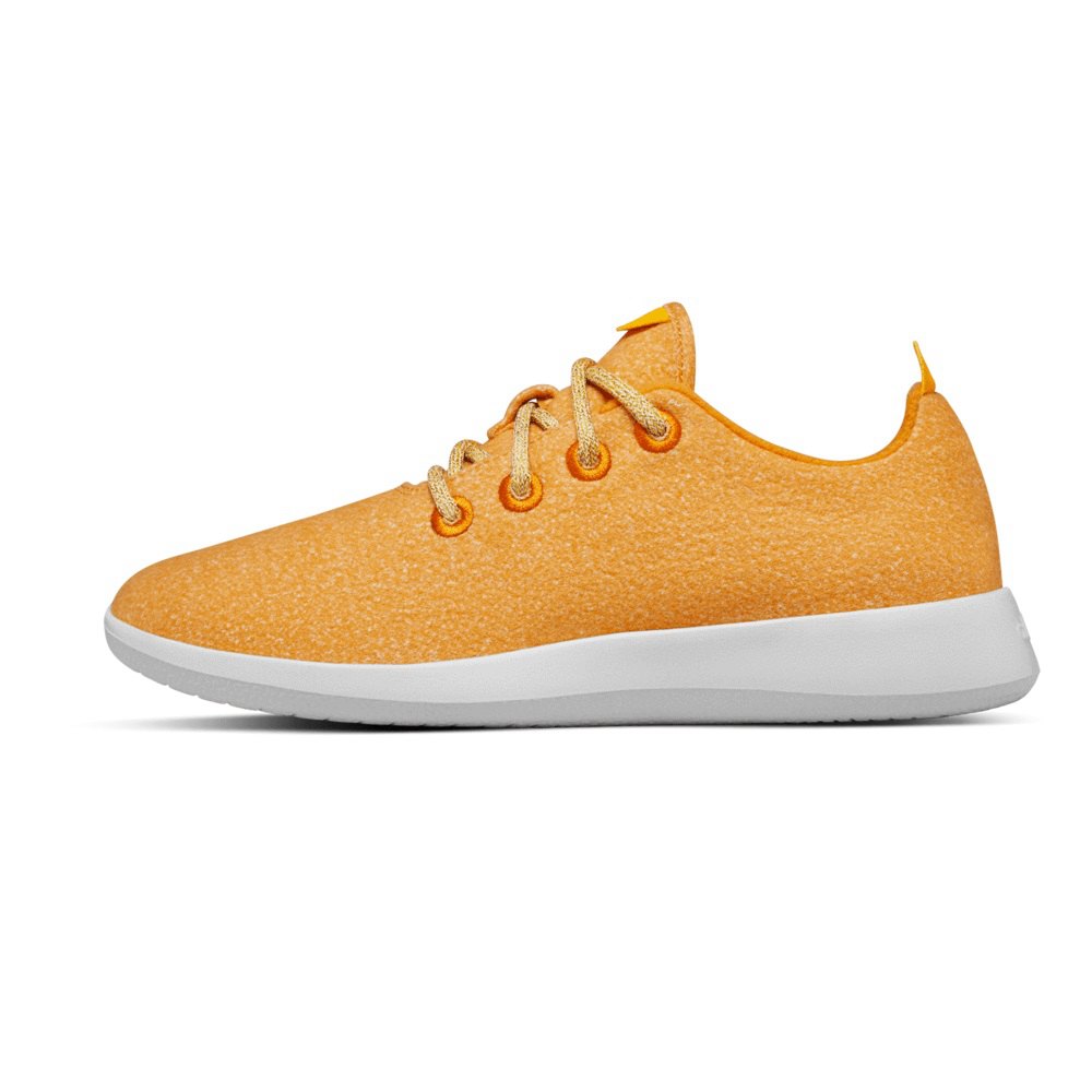 Allbirds Women\'s Sneakers Yellow - Wool Runners - 06978XTWN